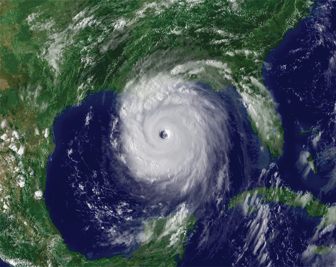 Hurricane photo satellite